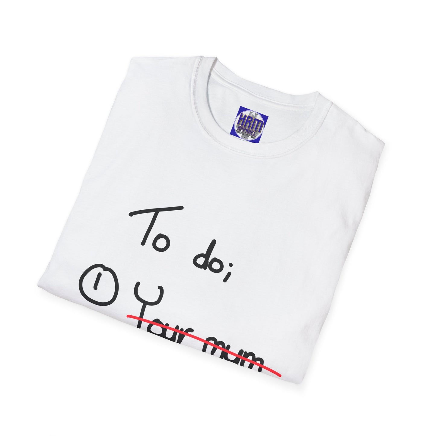 To Do List Unisex Softstyle T-Shirt