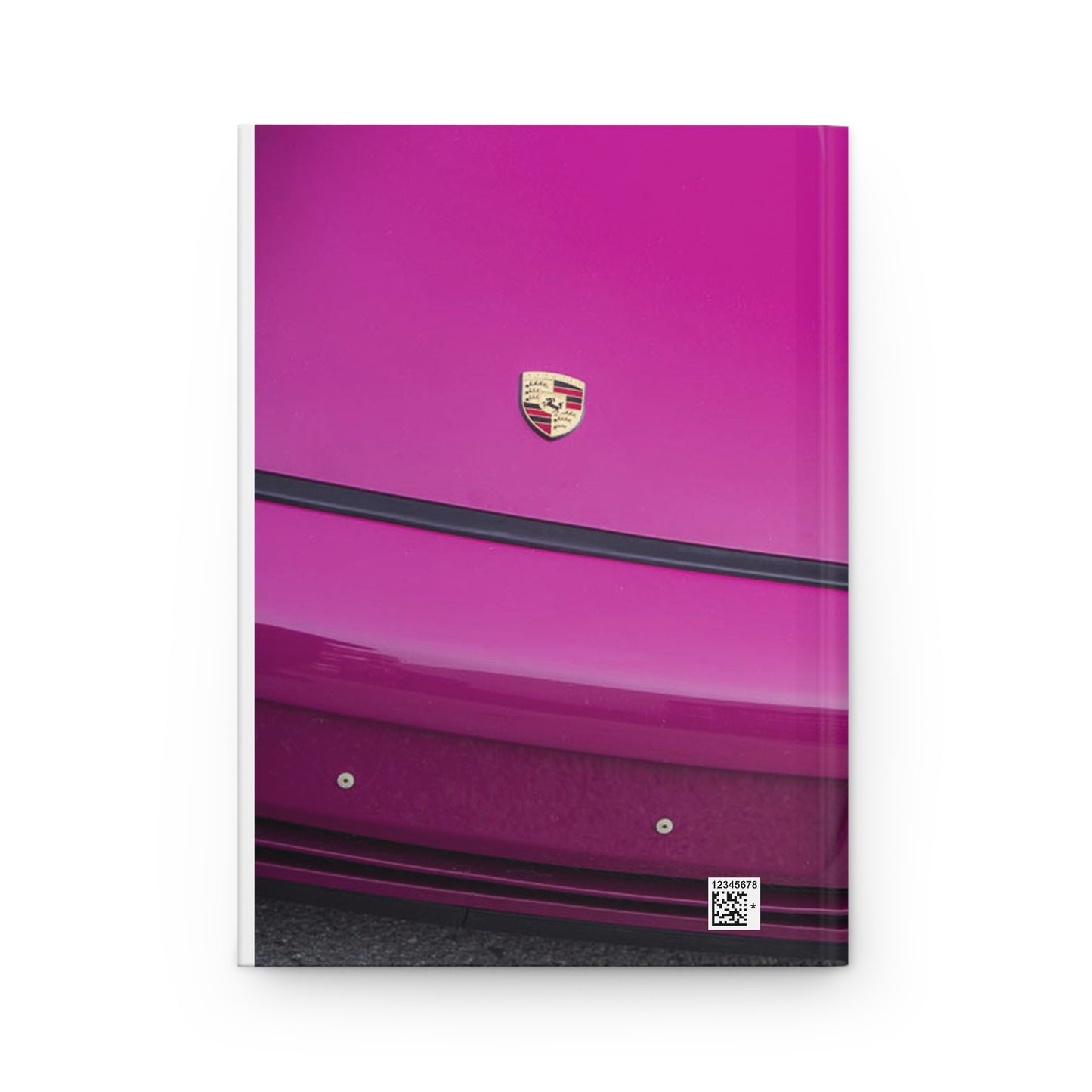 Rubystone Porsche Hardcover Journal Matte