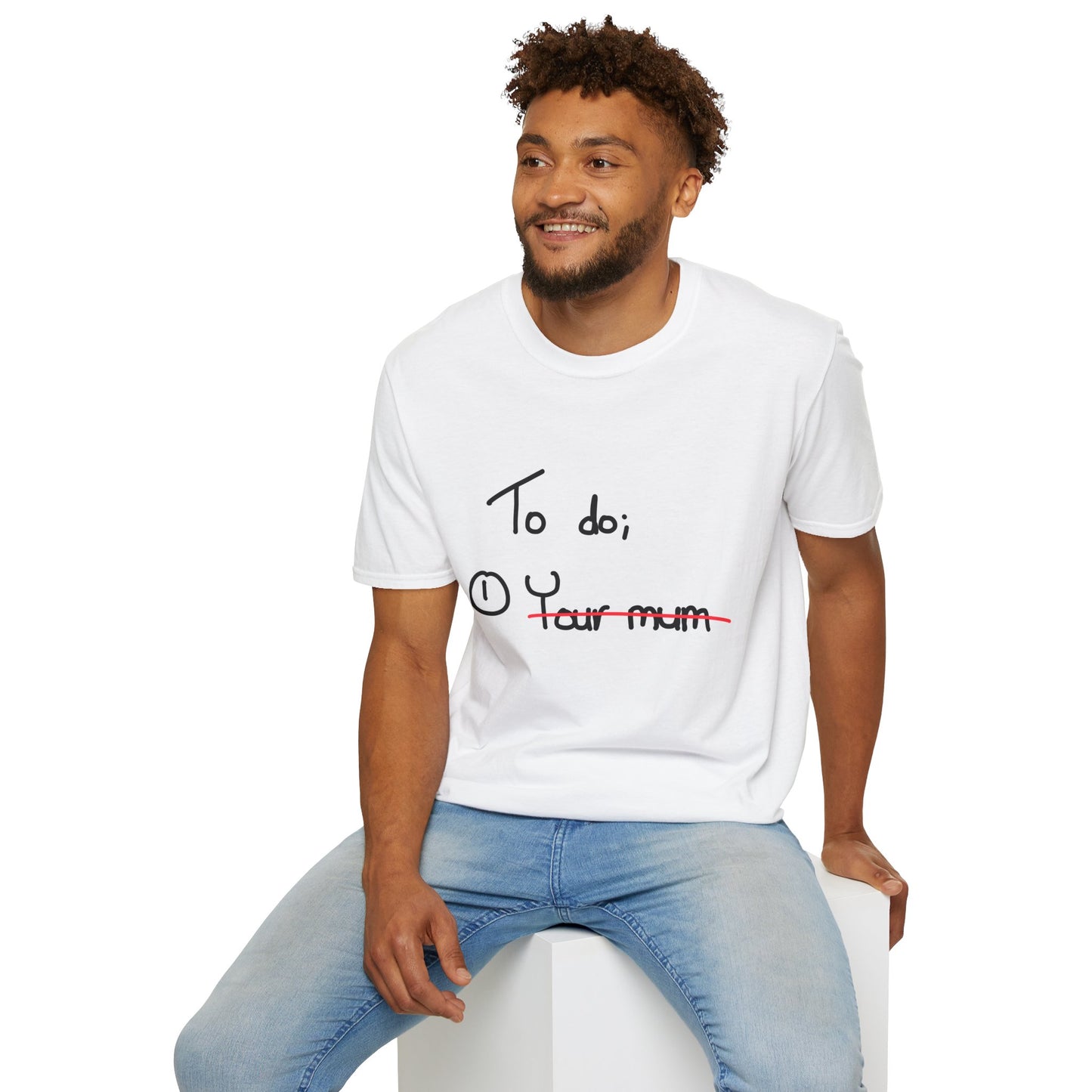 To Do List Unisex Softstyle T-Shirt